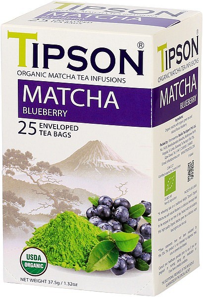 Tipson Tea Matcha Blueberry (25 Beutel)