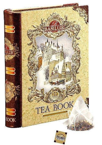 BASILUR Buch Gold Pyramide Tea Book II. 5x2g