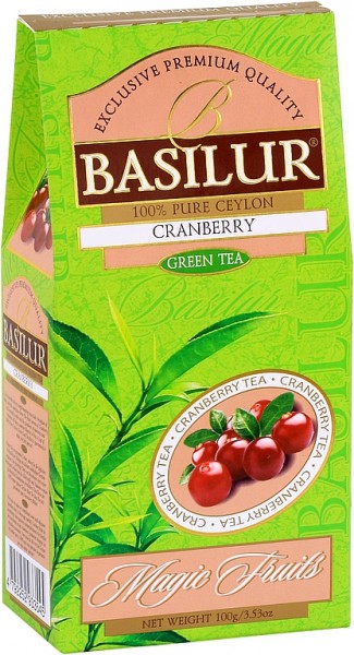 Basilur Tea Magic Fruits Cranberry (Karton)