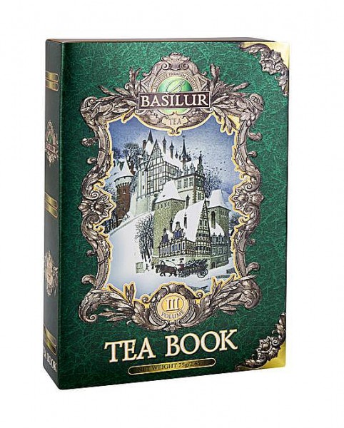 Basilur Tea Book Vol. III. (Green) grüner loser Tee