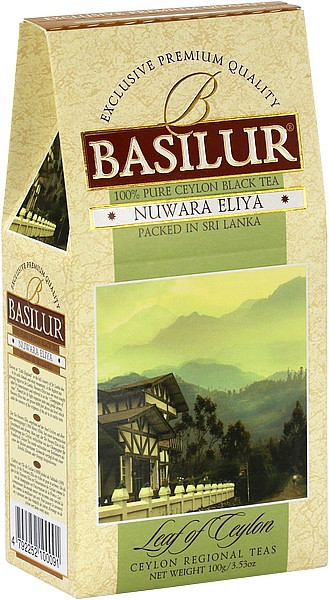 BASILUR Leaf of Ceylon Nuwara Eliya Papier 100g